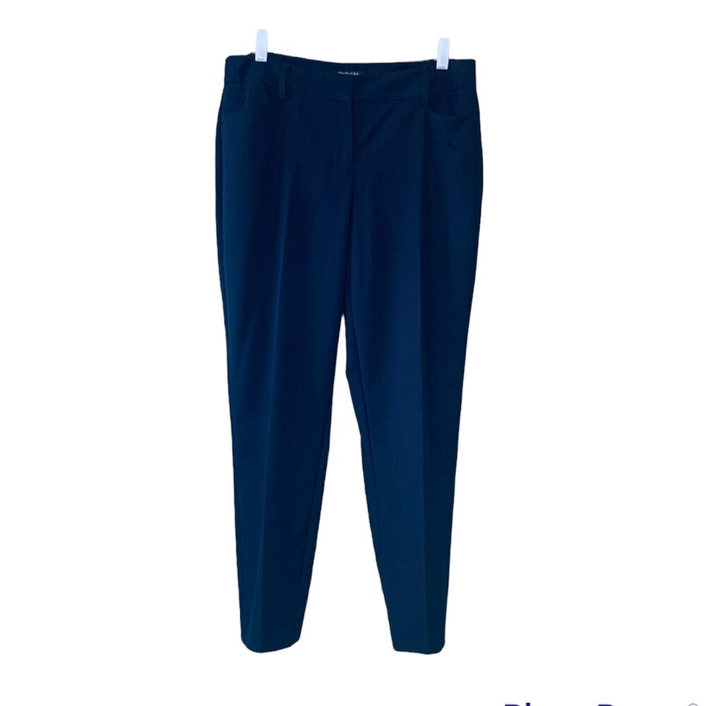 Chadwicks Audry navy blue stretch pants size 12P